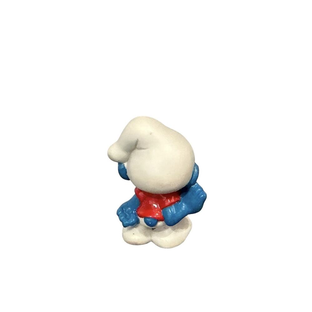 Smurfs 20402 Slouchy Smurf Smurfling Rare Vintage Figure Peyo PVC Toy Figurine - Picture 6 of 7